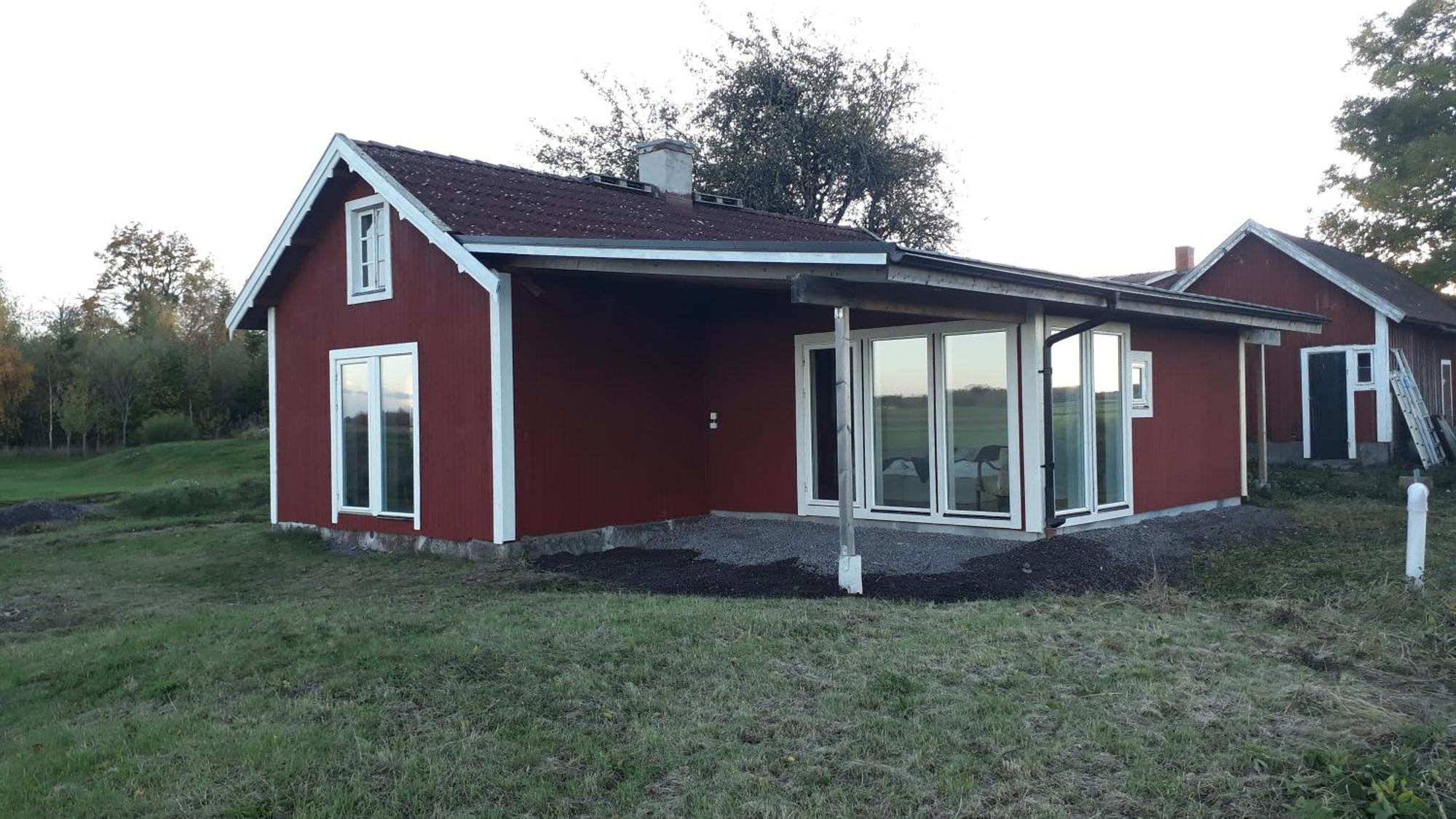 Pilgarden Fornasa, Draengstugan Eksteriør billede